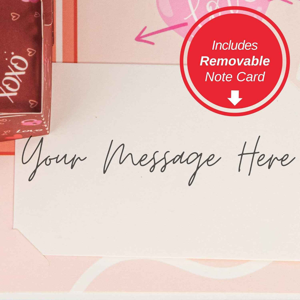 🎴 Happy Valentines Day Pop Up Card - 5" x 7"
