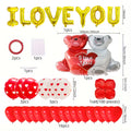 🎈 36pc I LOVE YOU Balloon Set